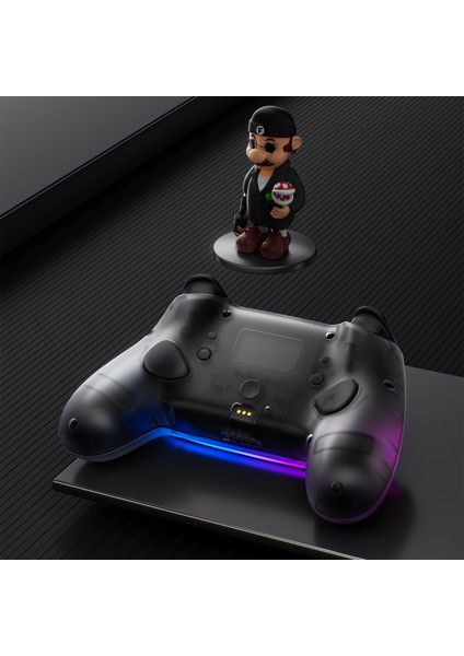 S3 Dual-Mode Hall Effect Nfc Siyah Rgb Charging Dock Gamepad