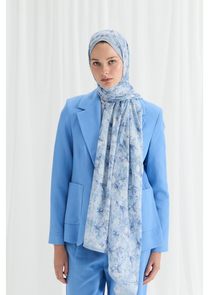 Olivia Kraş Şal - Bebe Mavisi