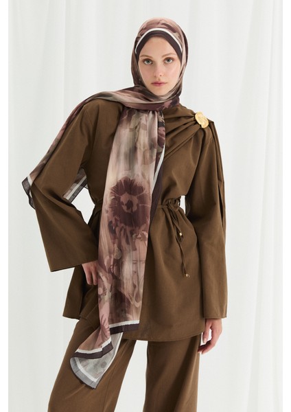 Velvet Kraş Şal - Kahve fiyatları