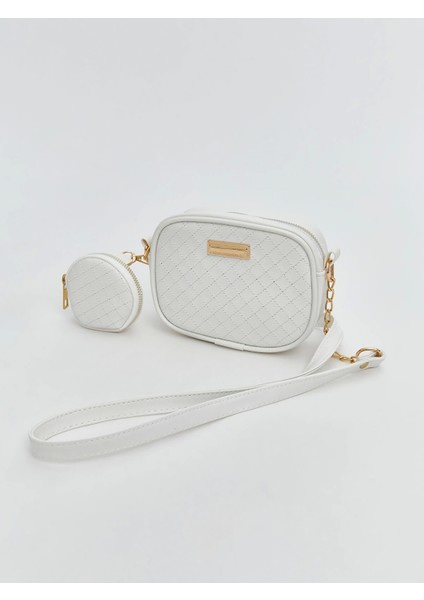 Lcw Accessorıes Beyaz Deri Görünümlü Kız Çocuk Omuz Çantası fiyatları