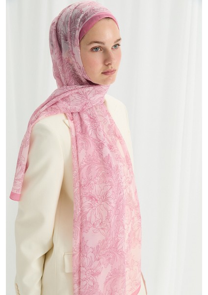 Viena Ipek Krep Şal - Şeker Pembe fiyatları