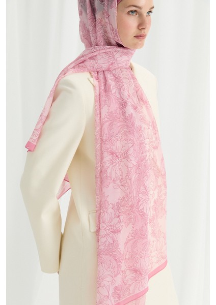 Viena Ipek Krep Şal - Şeker Pembe fırsatları
