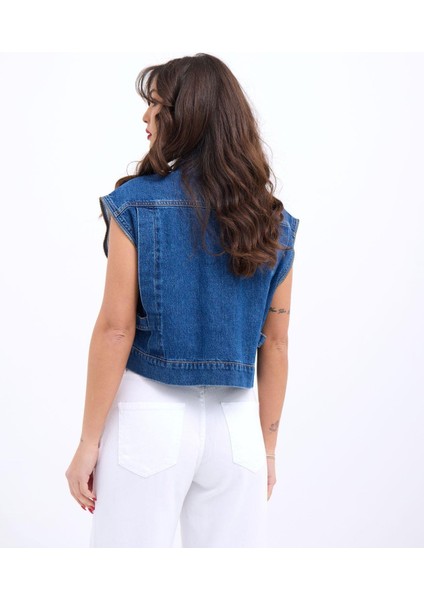 Ipeksi 6765 Kot Yelek-Mavi modelleri