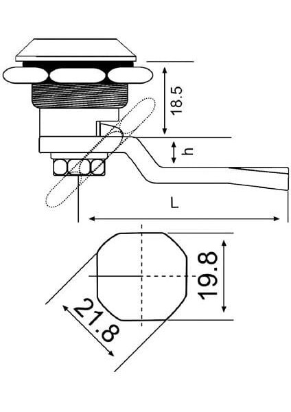 Yaylı Pano Kilidi Üçgen 308-2 fiyatları