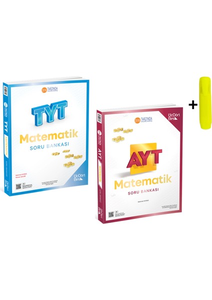 Tyt Ayt Matematik Soru Bankası Seti 2 Kitap Yeni