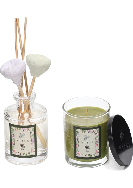 Incir Oda Kokusu ve Vegan Mum Hediye Seti