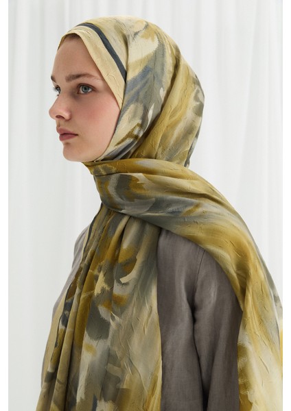 Velvet Kraş Şal - Safran fırsatları