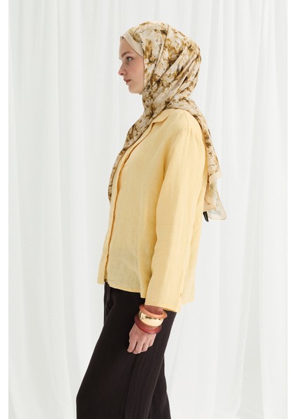 Olivia Kraş Şal - Sarı