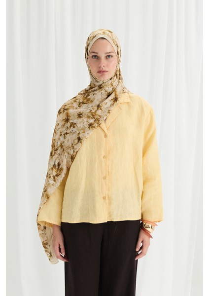 Olivia Kraş Şal - Sarı fırsatları