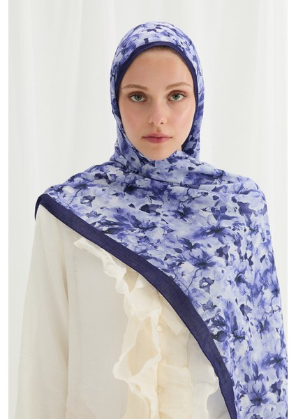 Olivia Kraş Şal - Lacivert modelleri