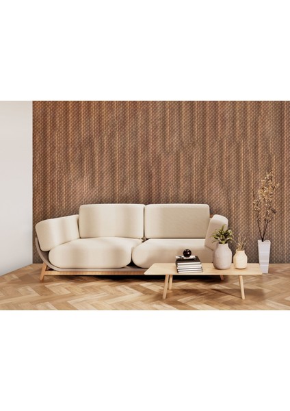 3 Boyutlu Duvar Paneli Kabartmalı Puantiye Desen Pvc 41X41 Cm/ 6 Adet /1 M² Antik