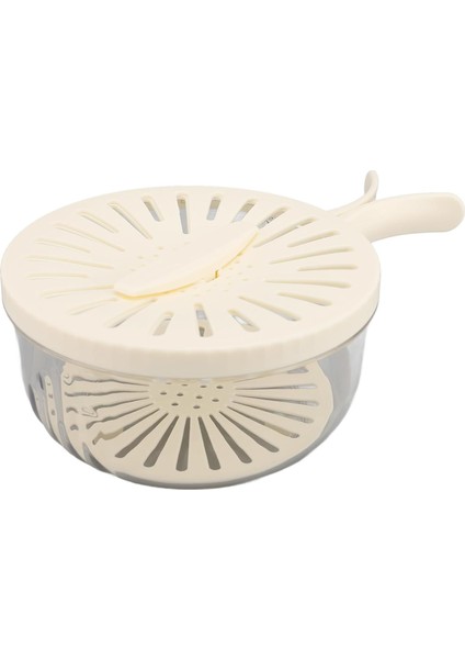 Katlanır Kulplu Çift Katmanlı Süzgeçli Saklama Kabı | Drenaj Tepsili, Çok Amaçlı Buzdolabı Kutusu fırsatları