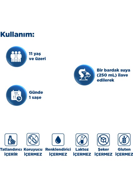 Multi Collagen&NMN 30 Saşe - Hidrolize Peptit Tip 1-2-3 Kolajen