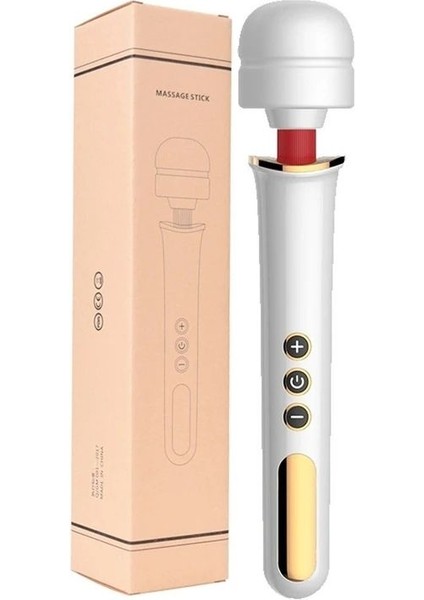 Ultra Sessiz Body Wand Masaj Cihazı - 10 Titreşim, 5 Hız, Esnek Başlık indirimleri