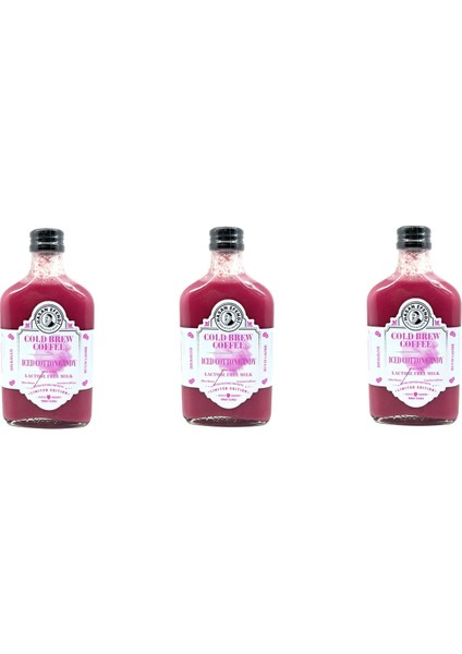 Pamuk Şeker Aromalı Soğuk Demleme Kahve - Iced Cotton Candy Cold Brew Coffee (3 Adet) fiyatları