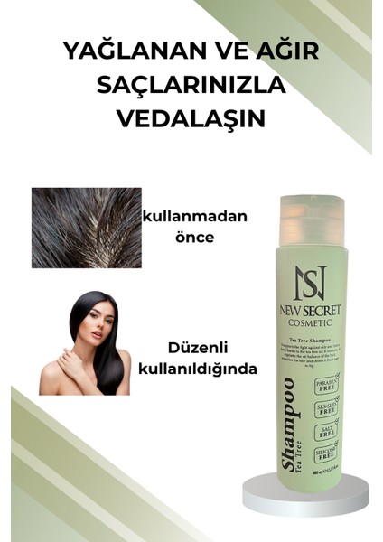 - Tea Tree Shampoo + Rice Water Protein Shampoo indirimleri