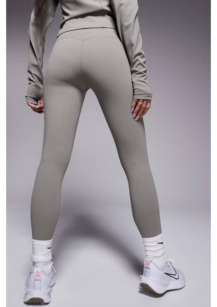 Dri Fit Zenvy Gentle Support High Waisted 7/8 Leggings Kadın Yüksek Bel Iç Cepli Spor Tayt Açık Yeşil fiyatları