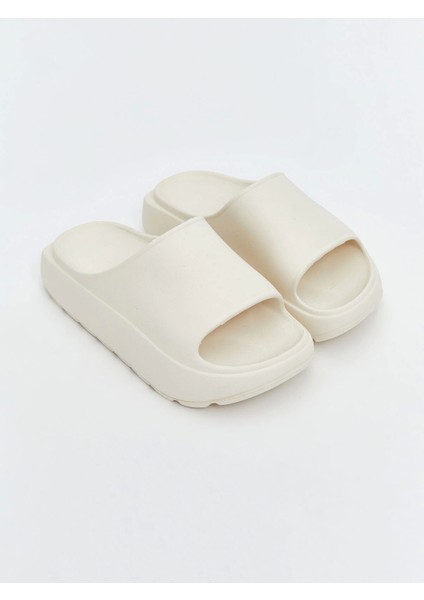 Lcw Steps Bej Kalın Tabanlı Kadın Terlik