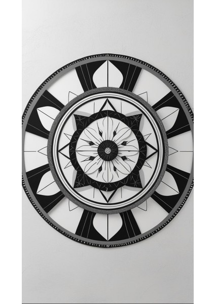 Bohem Tablo Dairesel Simetri Geometrik Tek Renkli Bohem Duvar Sanatı Çerçevesiz Tablo fırsatları