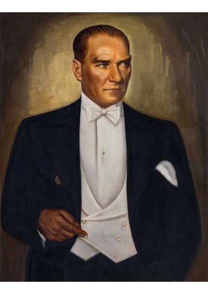 Renkli Atatürk Kanvas Tablo Duvar Dekarasyon Canvas Duvar Süsü Ölçü Seçmeyi Unutmayınız :) fiyatları
