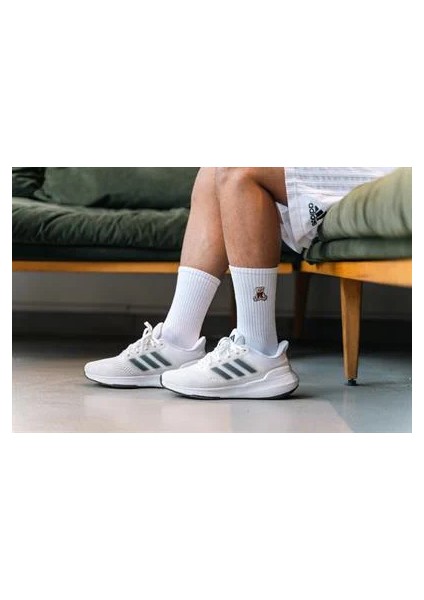 Nakışlı Ayıcık Desenli Atletik Unisex Çorap modelleri