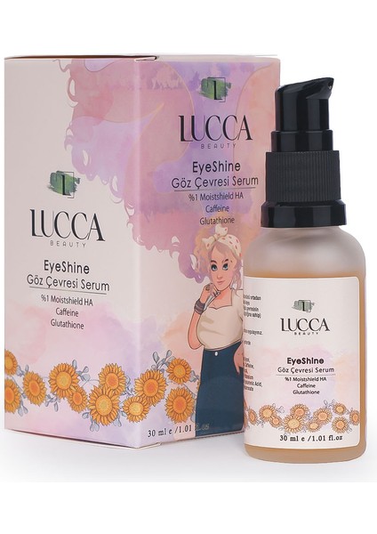 Eyeshine Torbalanma Karşıtı Göz Çevresi Serum 30 ml - C Vitamini, Glutatyon ve Hyaluronik Asit Içeren Cilt Serumu modelleri