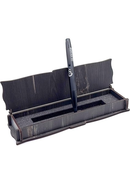 Orijinal Lisanslı Premium Metal Tükenmez Kalem Hediyelik Ahşap Kutulu fırsatları