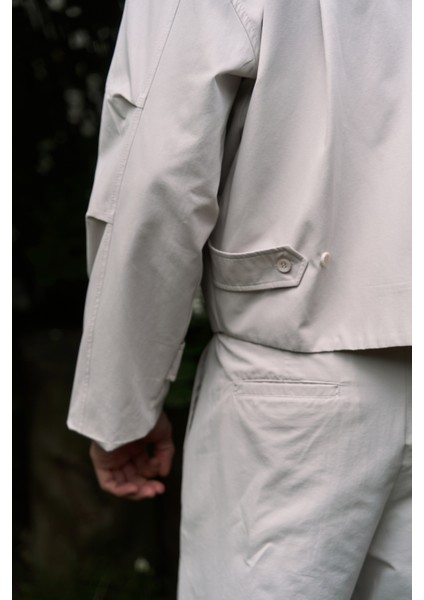 Sergio Kemer Detay Gri Erkek Ceket