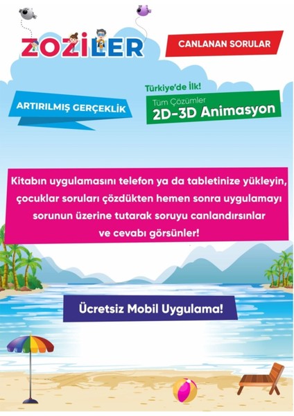 1.Sınıf Matematik Canlanan Soru Bankası modelleri