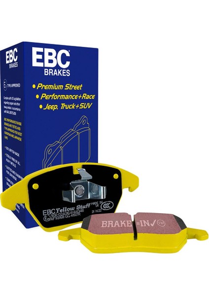 Yellowstuff 4000 Serisi Arka Set Fren Balatası DP42025R