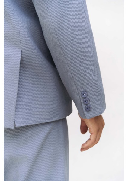 Ayyubay Indigo Erkek Blazer Ceket