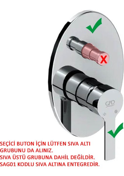 Atros Ankastre Batarya Sıva Üstü