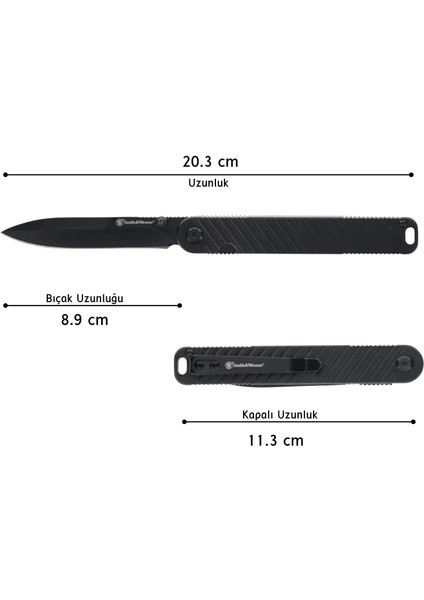 Smith Wesson® Executıve Slım Folding Knife Çakı 1215366 fiyatları