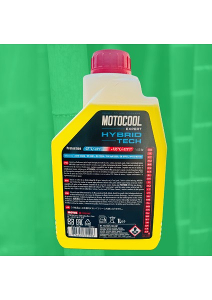 Motocool Expert Hybrid Tech -37°c / -35°c Antifriz Soğutma Sıvısı - 1 Litre (Üretim YILI:2025) modelleri