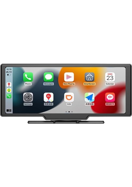 Araba Radyo Stereo Bluetooth 10 Inç 4K Dokunmatik Apple Carplay Android Oto Wıfı Kablosuz Carplay Dahili Dvr Ahd Kamera Ayna Bağlantı Fm Iletim