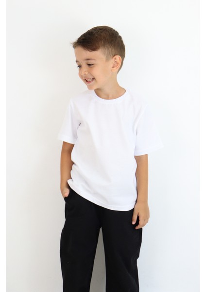 Unisex Basic Baskısız Tişört fırsatları