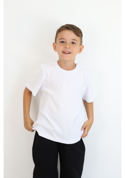 Unisex Basic Baskısız Tişört indirimleri