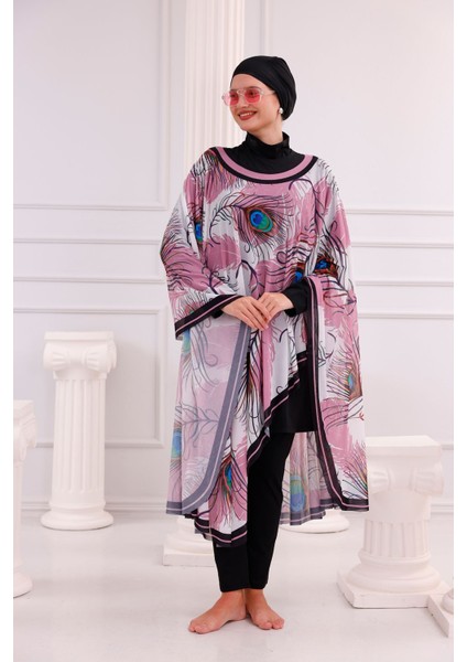 Kimono Pareo - Tesettür Pareo - Ege Model 240X135 cm