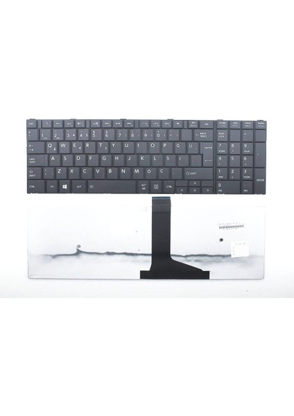 Toshiba ile Uyumlu Satellite C55D-A-15H, C55D-A-15T, C55D-A-15P Klavye