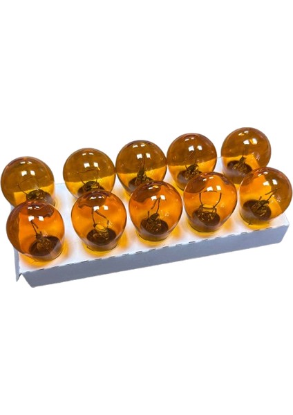 93 Sinyal P21W Naturel Turuncu Camlı 12V Ampül
