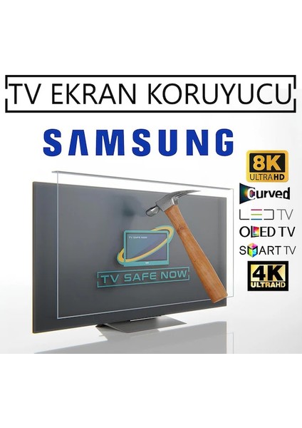 Uyumlu 70AU7100 70'' Inç 178 Ekran Samsung Uyumlu Tv Ekran Koruyucu