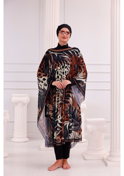 Kimono Pareo - Tesettür Pareo - Marmaris Model 240X135 cm