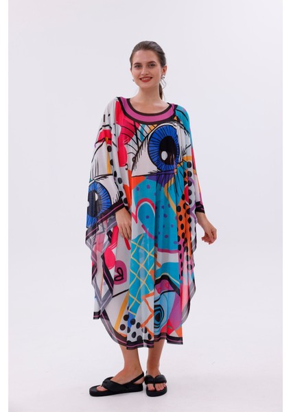 Kimono Pareo - Tesettür Pareo - Fethiye Model 240X135 cm