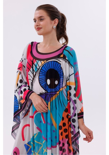 Kimono Pareo - Tesettür Pareo - Fethiye Model 240X135 cm