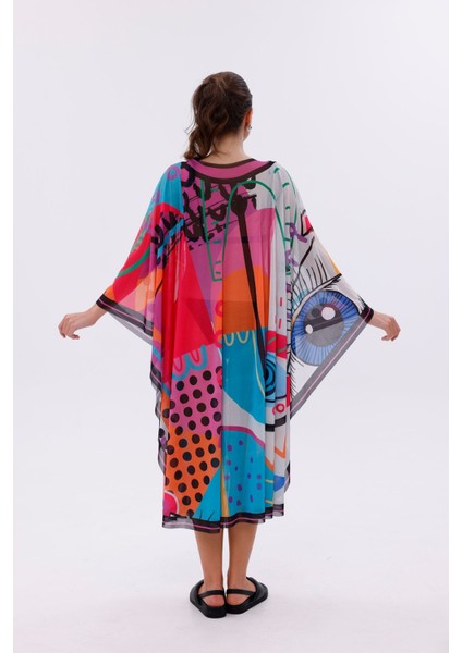 Kimono Pareo - Tesettür Pareo - Fethiye Model 240X135 cm