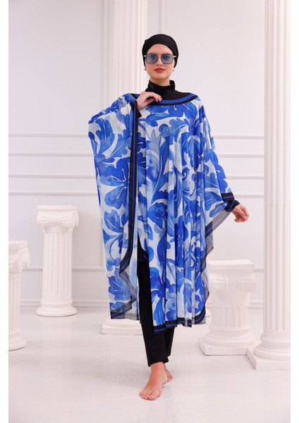 Kimono Pareo - Tesettür Pareo - Akdeniz Model 240X135 cm