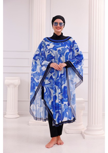 Kimono Pareo - Tesettür Pareo - Akdeniz Model 240X135 cm