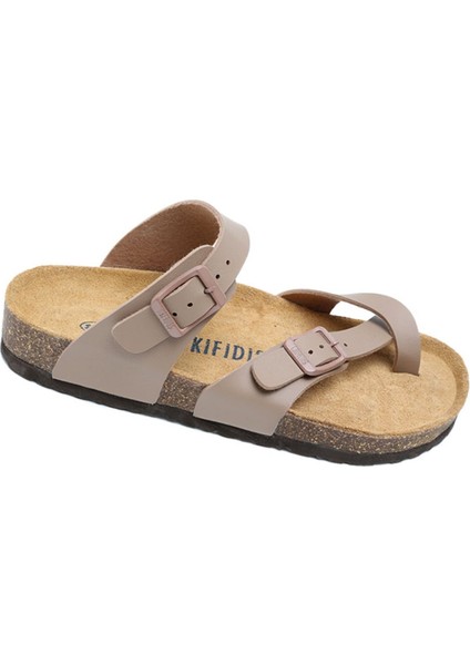 KS10261SK Soft Step Kadın Mantar Terlik 36-41 46 - Vizon modelleri