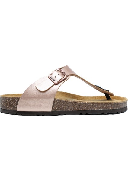 KS8871SK Soft Step Kadın Parmak Arası Mantar Terlik 36-41 44 - Rose Gold