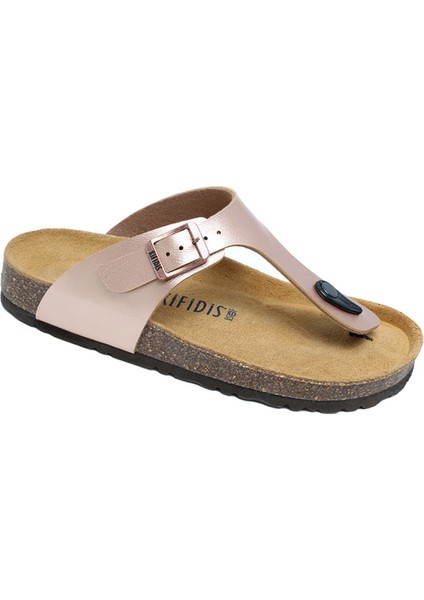 KS8871SK Soft Step Kadın Parmak Arası Mantar Terlik 36-41 44 - Rose Gold modelleri
